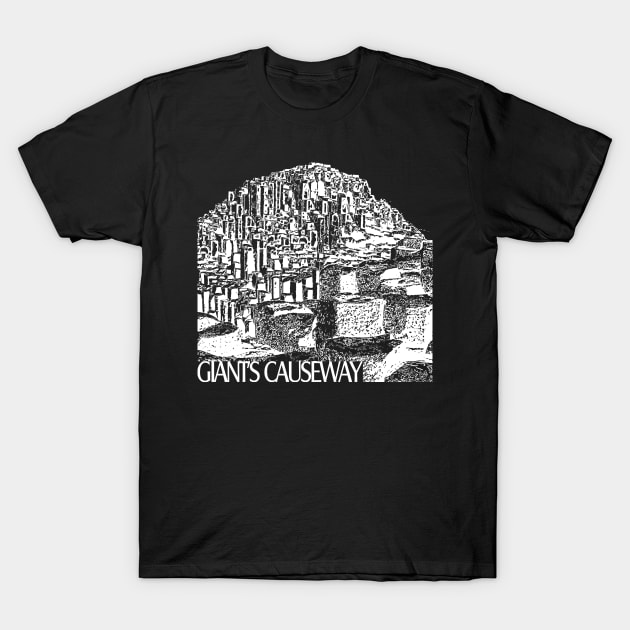 Giants Causeway T-Shirt by TravelTs